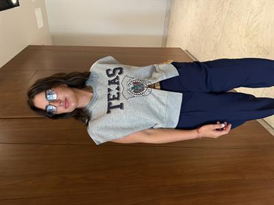 Önden Gizli Fermuarlı , Kısa Kol , Yazılı Sweat