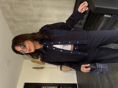 Orijinal Model , Jean Detaylı , Lacivert , Premium Takım