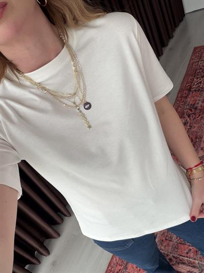 Orijinal Marka , %100 Cotton , Beyaz T-shirt