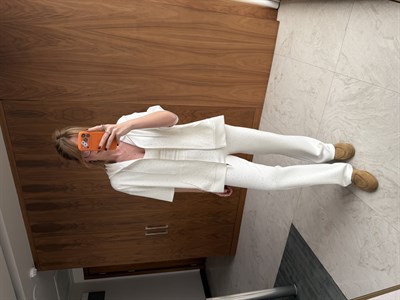 Ekru , Taş Detaylı , Üçlü Modal Takım