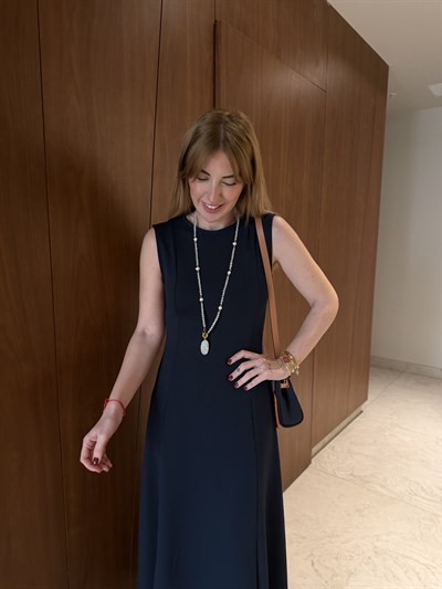 Premium Modal Elbise & Bomber Ceket , Lacivert Takım