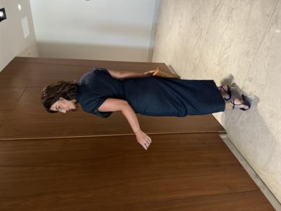 Likralı , Önden Düğmeli , Jean Elbise