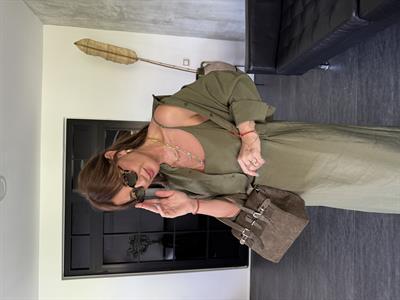 Haki , Tencel , Gömlek & Elbise , Modal Takım