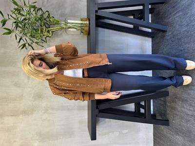 Orijinal Model Premium Taba Zımbalı Bomber Mont