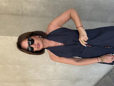 Orijinal Model , Kuşaklı Jean Elbise