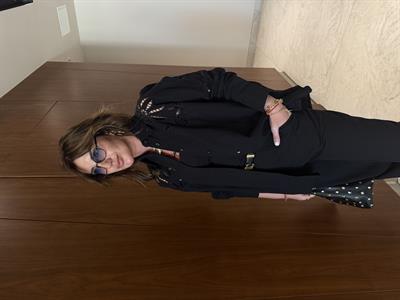 Fisto Detaylı %100 Cotton Siyah Premium Takım