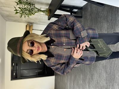 Orijinal Model , Ekoseli , Premium Mevsimlik Mont