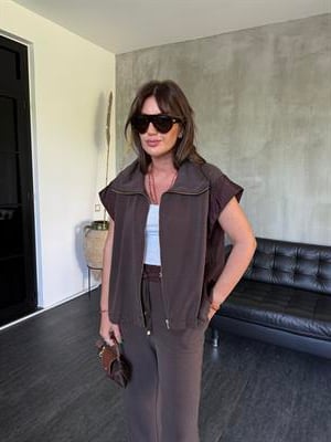 Orijinal Marka , Paraşüt Detaylı , Acı Kahve , Modal Takım