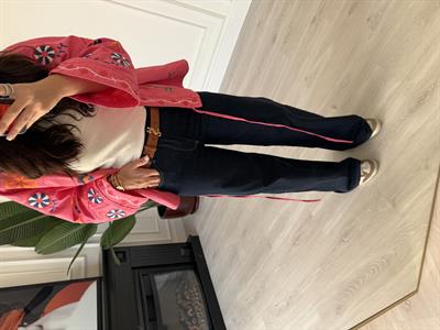 Orijinal Marka , Likralı , Lacivert Palazzo Jean