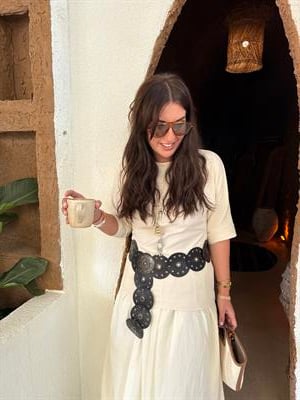 Orijinal Model , Örme , Ekru Elbise