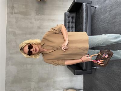 Orijinal Marka , Camel , Tencel Gömlek