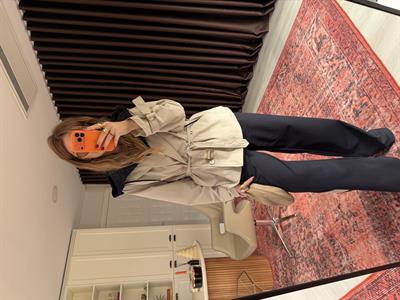 Çıkabilir Kapüşonlu , Trençkot Detaylı , Taş & Lacivert Takım