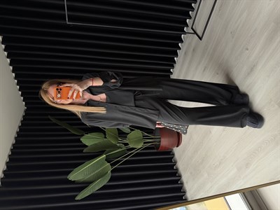 Örme Modal , Siyah , Üçlü Takım