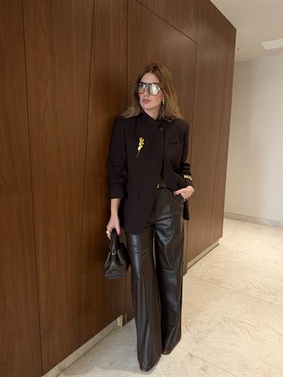 Orijinal Model , Acıkahve , Premium Tasarım Ceket