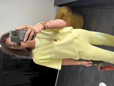 Orijinal Marka, Kısa Kollu Yağ Yeşili Modal Takım