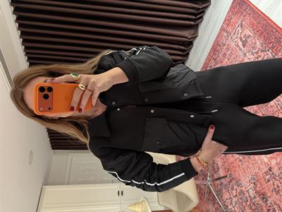 Paraşüt Detaylı , Siyah Takım