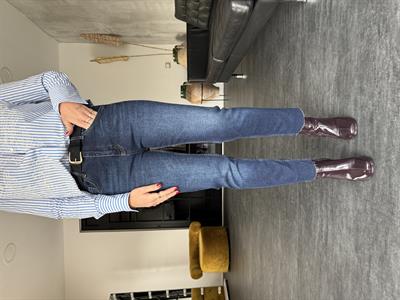 Orijinal Marka , Büyük Beden Aralığı , Kesik Paça , Likralı Blue Jean