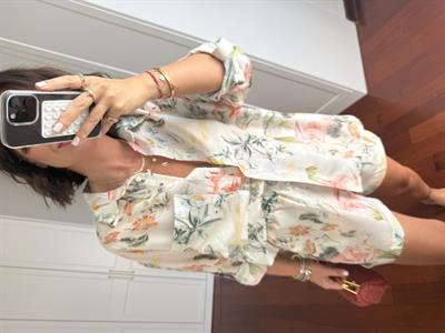 Çiçek Desenli , Premium Tiril Takım