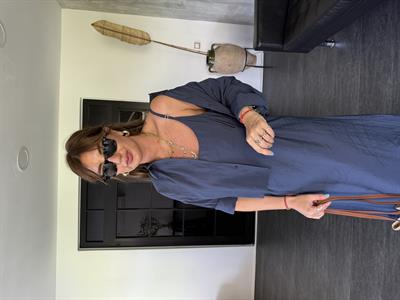 Lacivert , Tencel , Gömlek & Elbise , Modal Takım