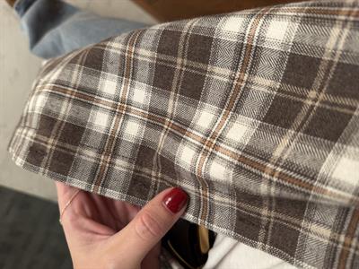 Kahverengi Ekoseli , Cotton Gömlek