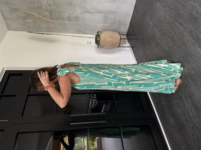 Omuz Bağlamalı , Yeşil Desenli , İthal , Premium Tulum