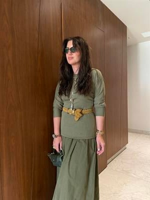 Orijinal Model , Örme , Haki Elbise