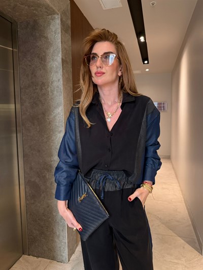 Orijinal Model , Jean Detaylı , Tencel Premium Takım