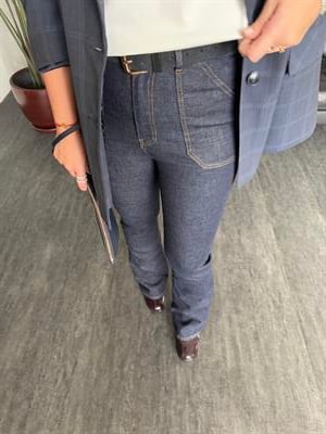 Orijinal Marka , Likralı , Taba Dikişli , İspanyol Paça , Tasarım Jean