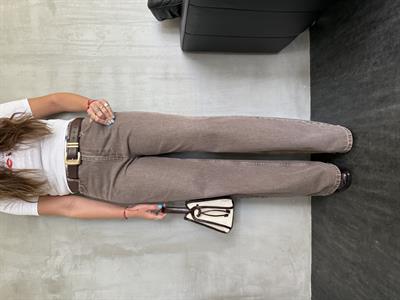 Acı Kahve , Eskitme Efektli , Premium Palazzo Jean