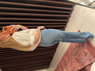 Orijinal Zr Marka , Full Likralı , Buz Mavisi Jean