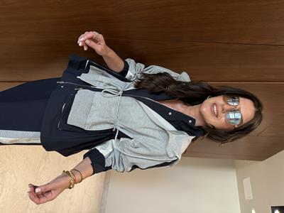 Orijinal Model , Lacivert & Gri , Kapüşonlu , Tasarım Takım