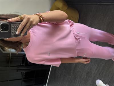 Orijinal Marka, Kısa Kollu Pembe Modal Takım