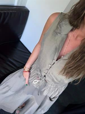 Vizon Önden Düğmeli, Arkası Lastikli Premium Tencel Yelek