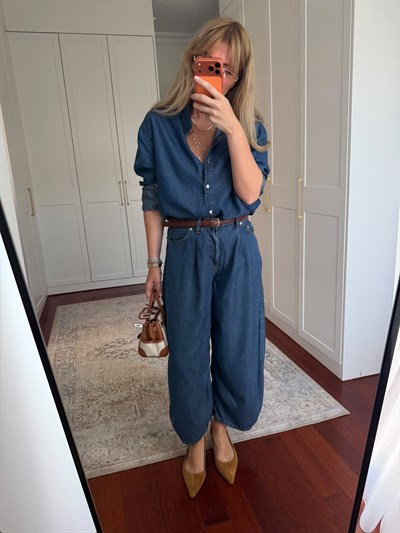 Tencel , Tiril Jean Gömlek