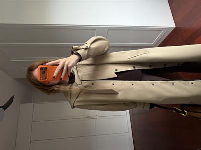 Çıkabilir Kapüşon & Pelerinli , Premium , Taş Trençkot