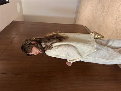 Müslin , Simli , Gömlek & Pantolon Takım