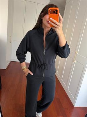 Orijinal Marka , Belden Büzgü Detaylı , Antrasit Modal Takım