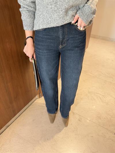 Koyu Lacivert , Binici Jean Pantolon