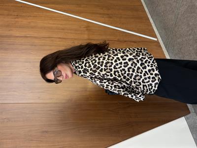 Orijinal Model , Premium , Saten , Leopar Bomber Ceket