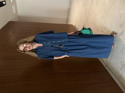 Gömlek & Askılı Elbise , Tencel Jean Takım