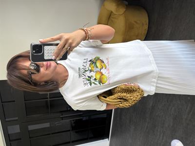 Lemonade Desenli Beyaz T-Shirt