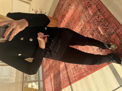 Beli Aksesuarlı Toparlayıcılı Tayt Pantolon