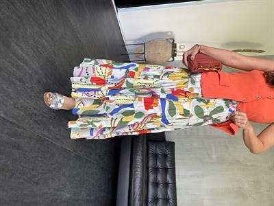 Beli Lastikli , Renkli , Uzun Etek