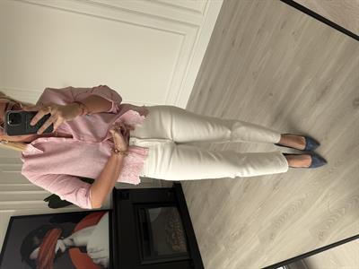 Orijinal Marka , Kesik Paça , Beyaz Jean