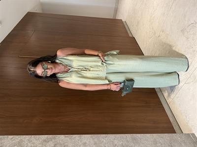 Haki , Premium Kalite , Bluz Pantolon Takım