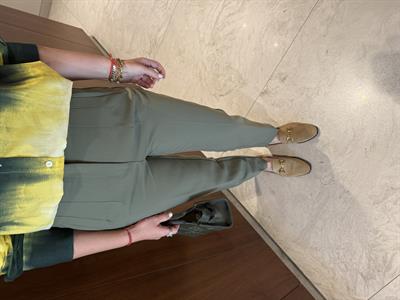 Haki , Likralı , Flato Pantolon