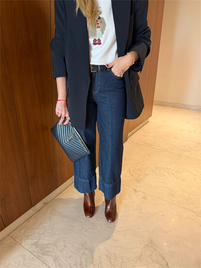 Orijinal Marka , Önden Dikişli , Lacivert Jean Pantolon