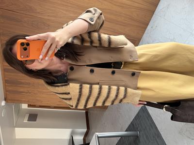 Deri Yakası Çıkabilir , Taba Kaşe Ceket