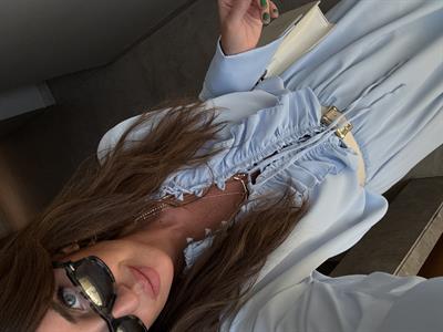 Orijinal Model , Önden Bağlamalı , Premium , Bebe Mavisi , Etek Takım