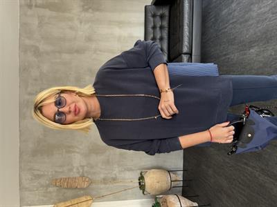 İthal Modal & Tencel Mix , İspanyol Paça , Lacivert Takım